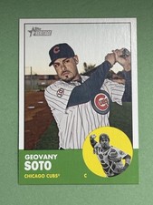 Geovany Soto 2012 Topps Heritage Chicago Cubs #81 S62