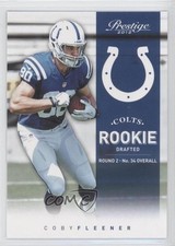 2012 Playoff Prestige Rookie Coby Fleener #264 1md