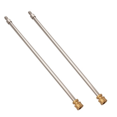 #ad 2 Pack Pressure Washer Lance Extension QC Stainless Steel Kit 4000PSI Maximum $16.60