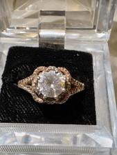 925 Sterling Silver Cubic Zirconia Ring for Women