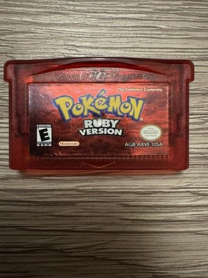 *Authentic Dry Battery* Pokemon Ruby Version (Nintendo GBA: 2003)