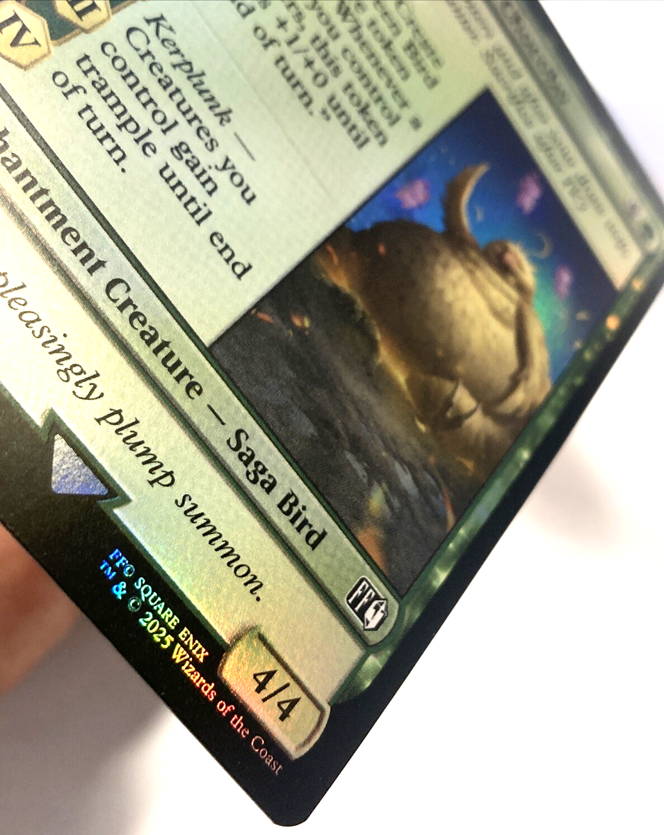 fat chocobo card mtg Summon: Fat Chocobo [FINAL FANTASY] main image 1