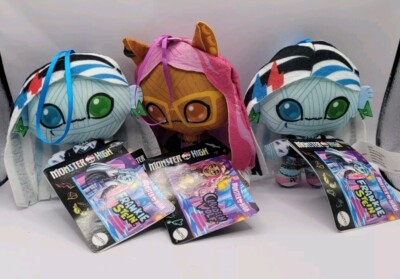 3 Monster High Gen3 Clawdeen Wolf Frankie Stein4'' Plush Doll Toy G3 New