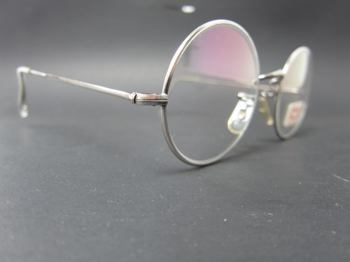 Berkshire Chase Savile Row Classic Round Eyeglass Frame 44-20 110 ALGHA England - Picture 4 of 17