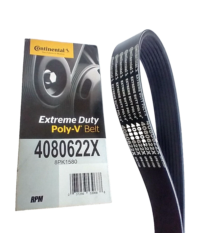 NUEVO Cinturón Serpentine Extreme Duty Poly-V CONTINENTAL 4080622X Foto 3 de 3