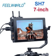 FEELWORLD SH7 7-inch Ultra Bright 2200nit Camera SLR Monitor 3G-LUT 4K SDI HDMI