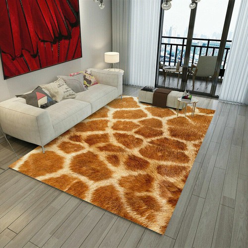 Animal Print Fußmatte Teppich Tiger Leopard Teppich Wohnzimmerteppich Flurläufer Carpet - Bild 77 von 120