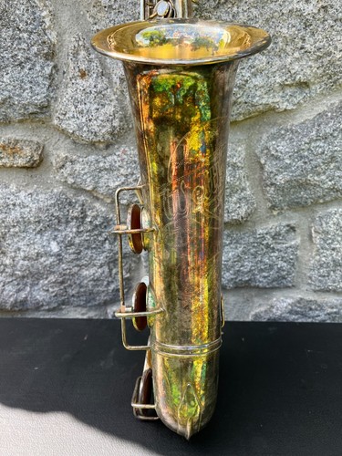 Antikes Saxophone Weltklang 4-stellige Seriennummer - Picture 7 of 24