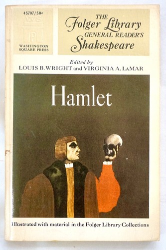 Hamlet By William Shakespeare, 1969 Washington Square Press, Paperback