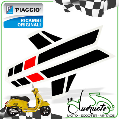 Adesivi Protettivi Serbatoio Per Vespa GTS 300 - Kit Laterale Sportivo Design - Foto 10