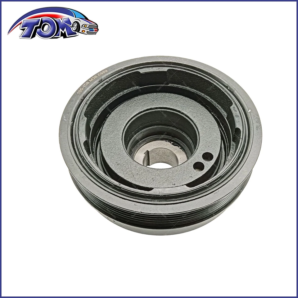 Engine Crankshaft Pulley Harmonic Balancer Fits 05-15 Mercedes-Benz ML350 Dodge - Image 4 of 4