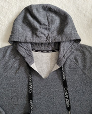 Calvin Klein Women's Gray Cropped Hoodie Sweatshirt Sweater Size XL   So Cute