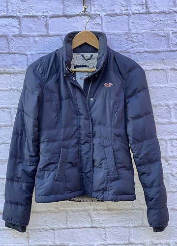 Down Filled Puffer Jacket Navy Blue 