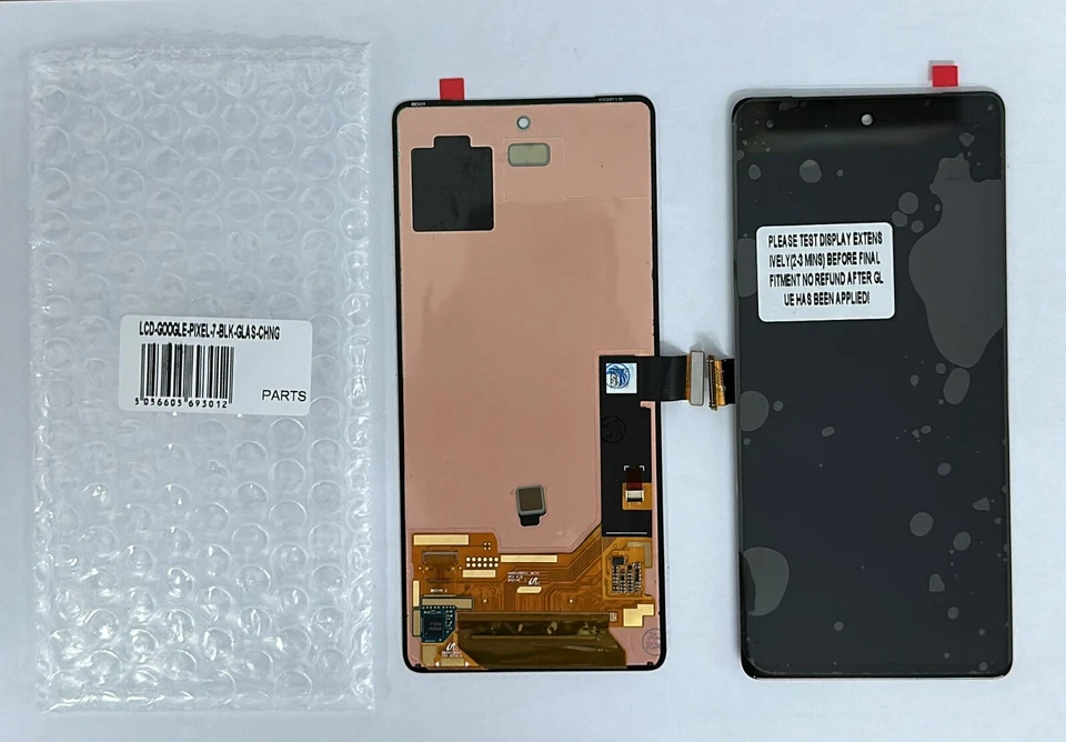 GENUINE OLED Google Pixel 7 LCD Black No Frame Screen Touch Display Digitizer