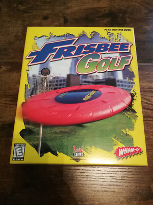 Frisbee Golf PC CD-ROM Win 95/98 Retail Big Box New Sealed