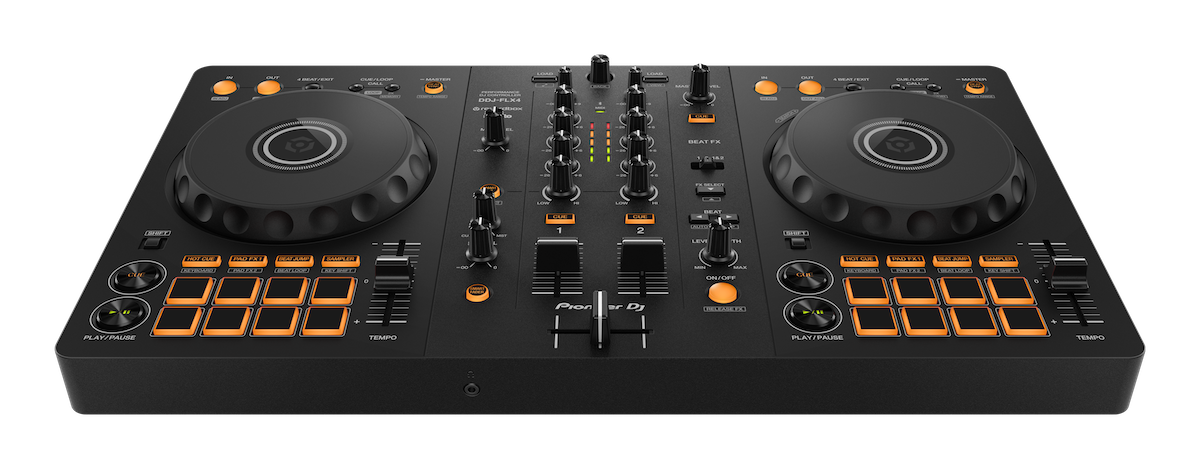 DDJ FLX4 2チャンネル 黒 DDJ-FLX4 - 2ch DJコントローラー (Black) DJ機材