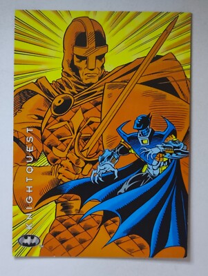 1994 SkyBox Batman: Saga of the Dark Knight #91 Knightquest, The Crusade