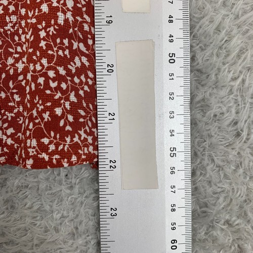 Top donna Primark collo quadrato stile damigella floreale manica lunga taglia UK 14 - Foto 11 di 12