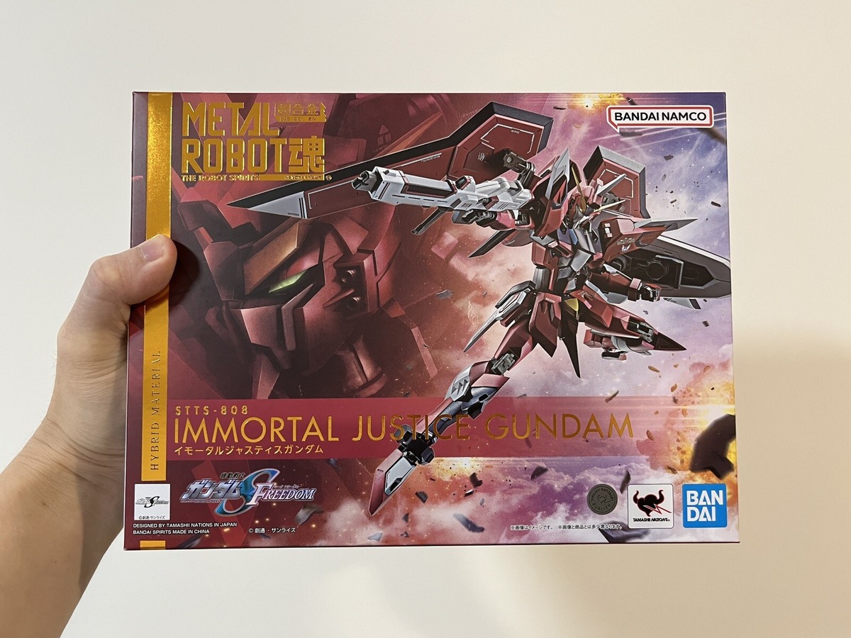 metal robot spirits immortal justice mobile suit gundam seed