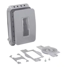 1-Gang Expandable Extra Duty Horizontal/Vertical Non-Metallic Weatherproof In-Us