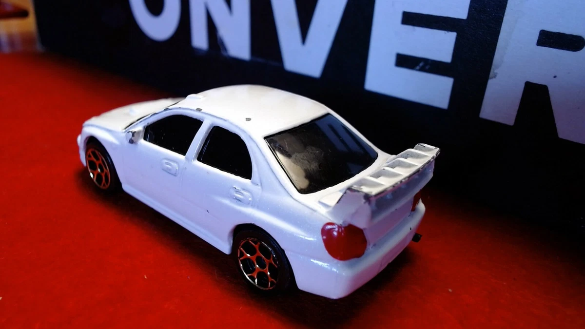 Majorette Subaru Impreza WRC White 1:57 Scale