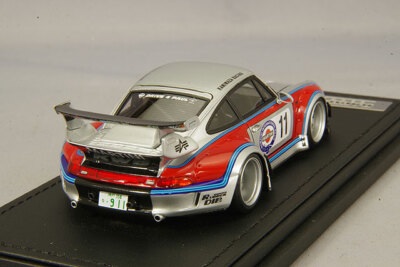 1/43 Ig Ignition Porsche 993 RWB Martini Silver / Red IG2169