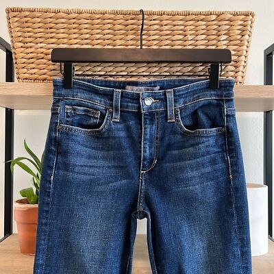 Joe's Jeans Mid-Rise Skinny Ankle Raw Hem Jeans, 27 | eBay