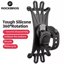 Soporte para teléfono de bicicleta RockBros silicona flexible 360 compra uno y obtén uno gratis