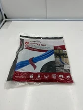 Velcro USA 30986 One-Wrap Strap Hook & Loop Tape Black, 1/2" x 25 Yards