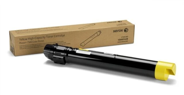 Xerox Phaser 7500 Yellow High Capacity Toner Cartridge - 106R01438