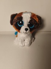Ty Beanie Boos DUKE the St. Bernard Dog 6" 15cm NEW MWMTs Plush Stuffed Toy