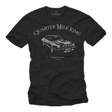 Custom Race US Muscle Car Herren T-Shirt mit Mustang Männer Oldtimer Auto Shirt