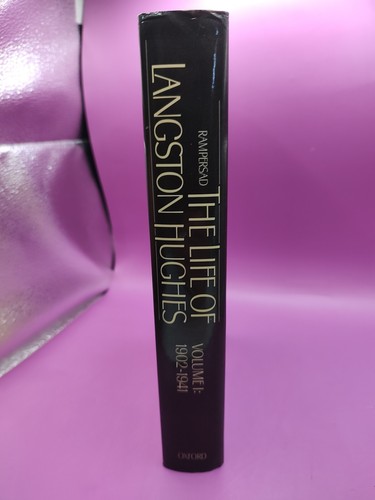 SIGNED-THE LIFE LANGSTON HUGHES Arnold Rampersad-1986 Oxford Autograph First Ed. - Picture 2 of 12