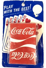 Vintage Deck of Coca Cola Playing Cards (NOS) & Sealed U.S Playing Card Co._
