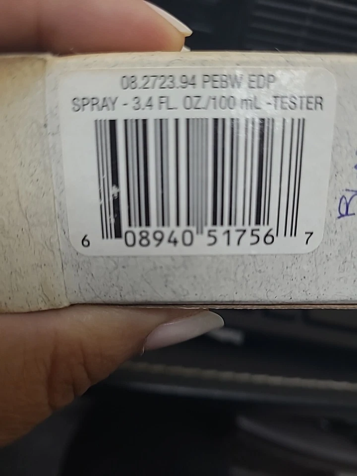 Perry Ellis 360 Azul 3.4 oz/100 ml EDP Spray Mujeres (Lote de 2) Descontinuado Foto 3 de 3