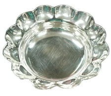 Vintage Sterling Silver .925 Sanborns Mexico Small Serving Dish/Bowl 3"