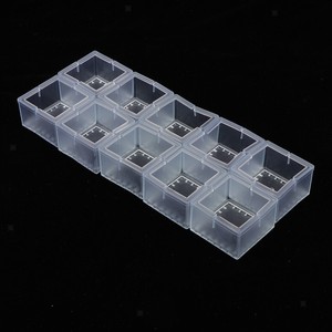 10pcs Rubber Square Chair Leg Caps Pad Furniture Feet Bottom Cover