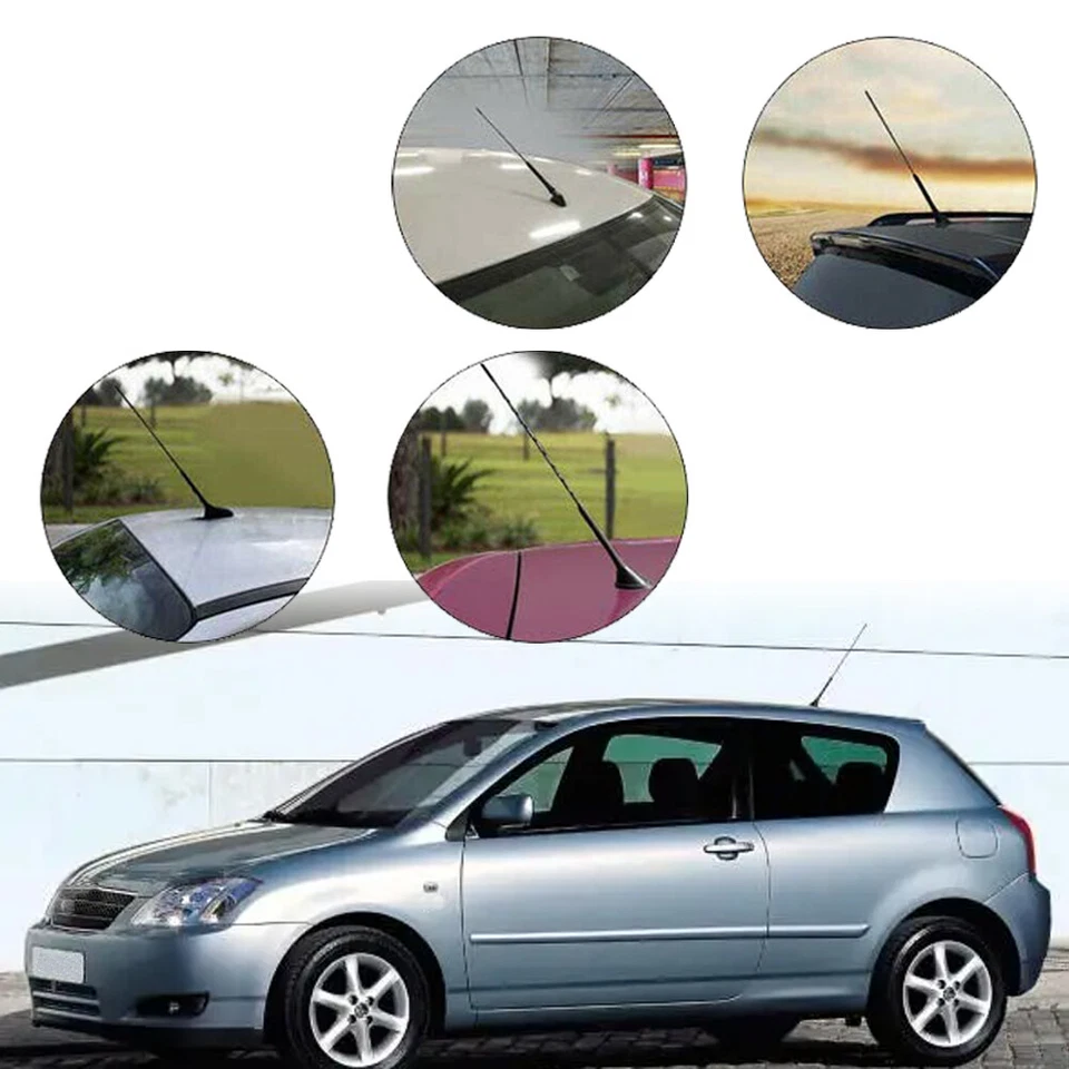 1x 16 inch Signal Antenna AM/FM Radio Aerial Black For Nissan Navara 2005-ON AU - image 2 of 4