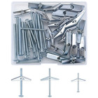25 Pcs Toggle Bolts and Wing Nuts Set, Heavy Duty Drywall Anchors and Screws, Ho
