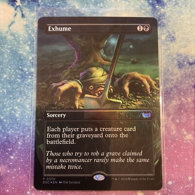 mtg cards like exhume Magic: The Gathering's Most Resilient Don't Even Stay Exiled Each player puts a creature card from his or her graveyard onto the battlefield. Exhume (FOIL) x1 - MTG