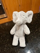 Elephant Baby Plush Toy Pottery Barn Kids Soothing Sounds Sleep Aid Lovey 12