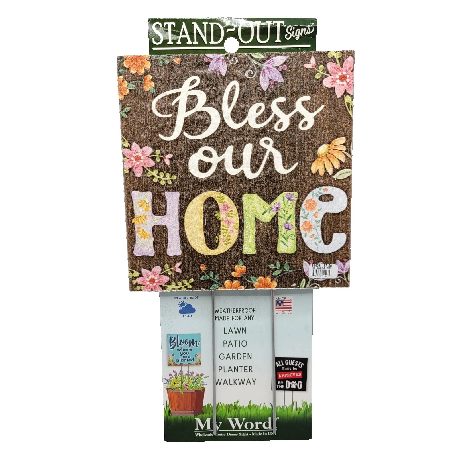 Wooden Garden Plaques & Signs