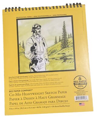 Bee Paper Co-Mo Sketch Pad, 8-Inch by 10-Inch