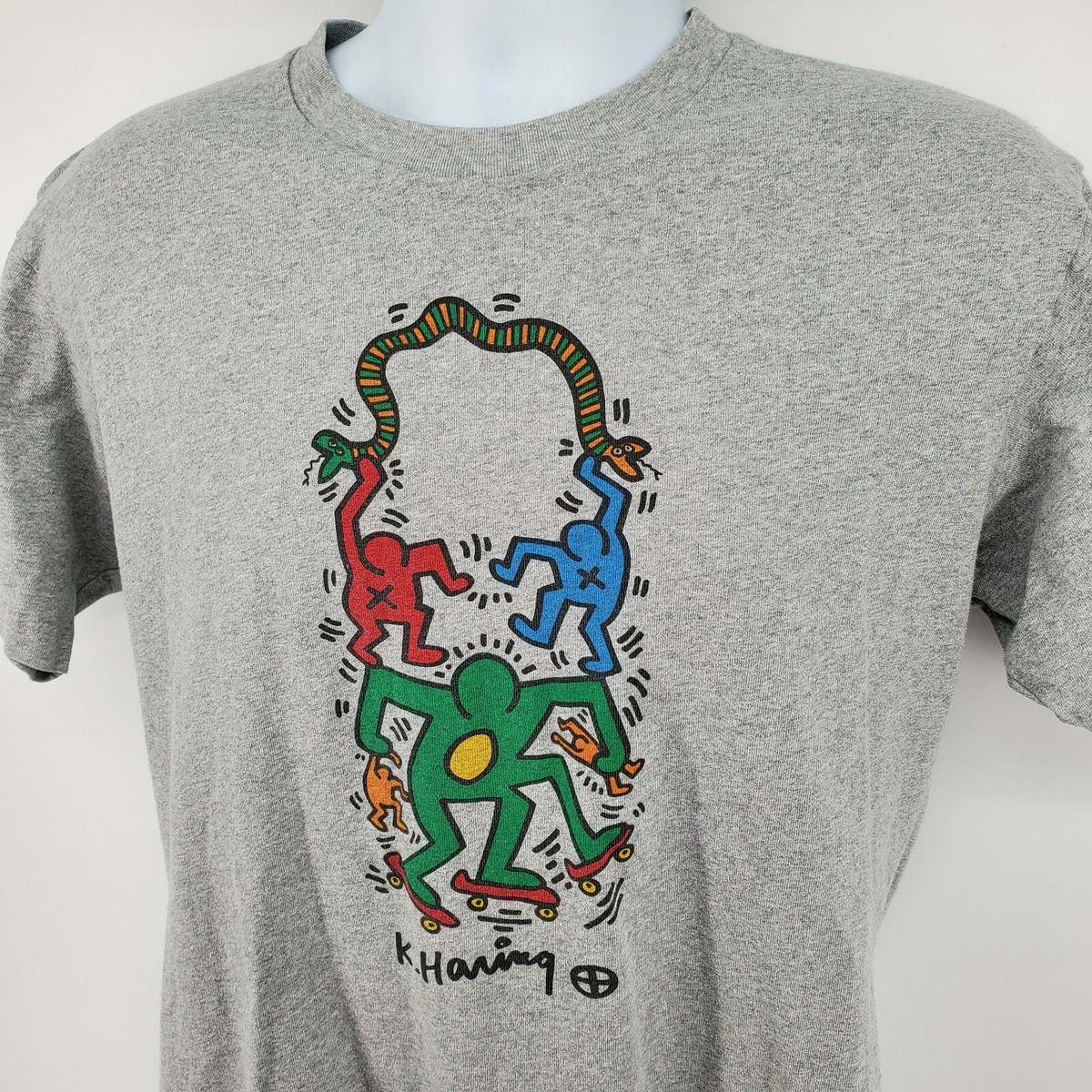 Keith Haring スケートボード長袖Tシャツ XLサイズ Keith Haring