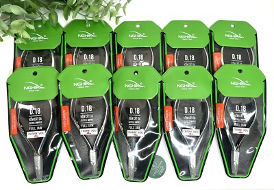 Pack of 10 Nghia D18 Carbon Steel Cuticle Nipper, Single Spring Silver Full Jaw