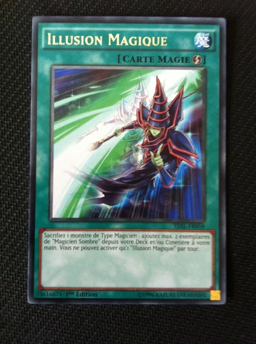 YUGIOH LOT OF 3 Magic Illusion TDIL FR058