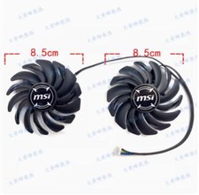 For MSI RX580 570 480 470 ARMOR OC Graphics Card Cooling Fan PLD09210S12HH Parts