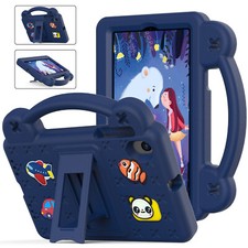 For Onn 7 Inch Tablet 2024 Model:100135924 EVA Kid Case Handle DIY Stand Cover