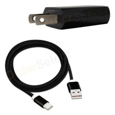 Wall Charger USB Braided Cable 6FT for Motorola Moto Z / Z Force / Z Play Droid