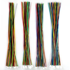 BOJOUL for 16 Sets JST 1.25Mm 4 + 5 Pin 28AWG Male + Female Connector Plug with 